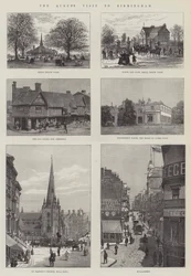 La visite de la reine à Birmingham